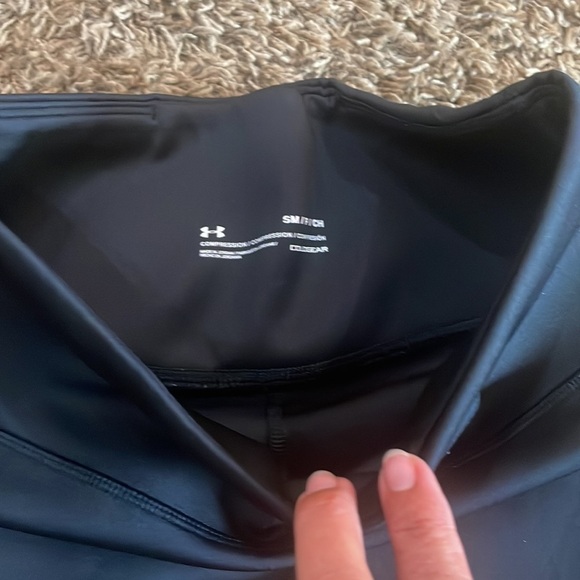 Nwot Under Armour Cold Compression Leggings - thick - Size small Cold Gear - Picture 3 of 4